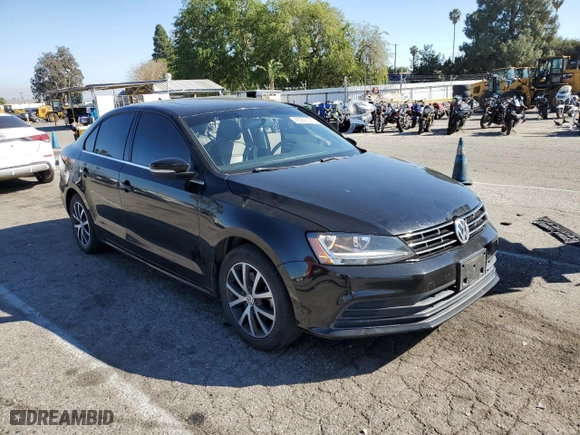 2018 Volkswagen Jetta 1.4T SE with VIN 3VWDB7AJ6JM259647, listed as a Copart auction lot 46266195 with 107,080 mi miles and Salvage Title. Bid and sale history available at carsss.com. Image 4.
