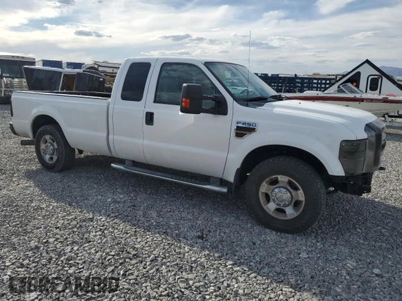 2009 Ford Super Duty F-250 SRW XL with VIN 1FTSX20R89EA10256, listed as a Copart auction lot 54244855 with 255,253 mi miles and Clean Title. Bid and sale history available at carsss.com. Image 4.