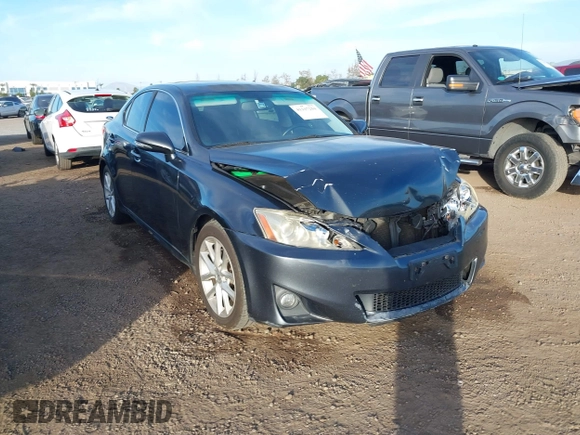 2011 Lexus IS 250 z VIN JTHBF5C28B5139122, wystawiony jako IAAI lot #41107250 z przebiegiem 157 808 mil mil oraz . Historia ofert i sprzedaży dostępna na DreamBid. Obrazek 1.