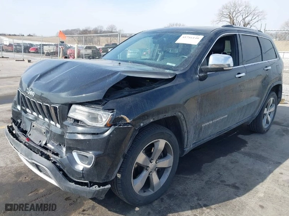 2014 Jeep Grand Cherokee Limited with VIN 1C4RJFBM1EC422629, listed as a IAAI auction lot 41716140 with 194,164 mi miles. Bid and sale history available at carsss.com. Image 2.