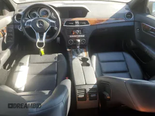2012 Mercedes-Benz C 350 Sport with VIN WDDGF5HB6CR199867, listed as a Copart auction lot 75015004 with 92,570 mi miles and Salvage Title. Bid and sale history available at DreamBid. Image 8.