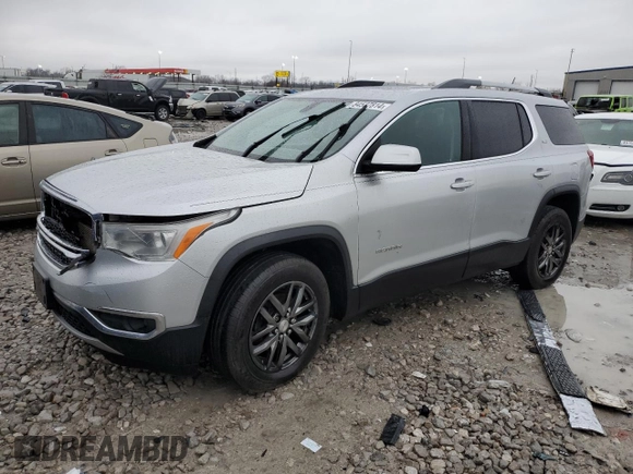 2017 GMC Acadia SLT with VIN 1GKKNMLS1HZ140195, listed as a Copart auction lot 84537814 with 266,443 mi miles and Salvage Title. Bid and sale history available at carsss.com. Image 1.