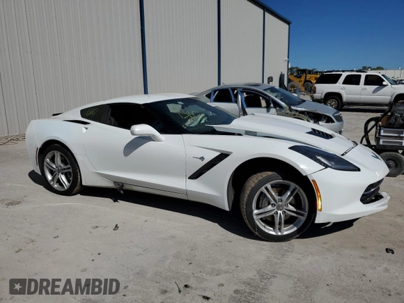 2016 Chevrolet Corvette 1LT with VIN 1G1YB2D73G5112975, listed as a Copart auction lot 48231485 with 44,038 mi miles and Clean Title. Bid and sale history available at carsss.com. Image 4.