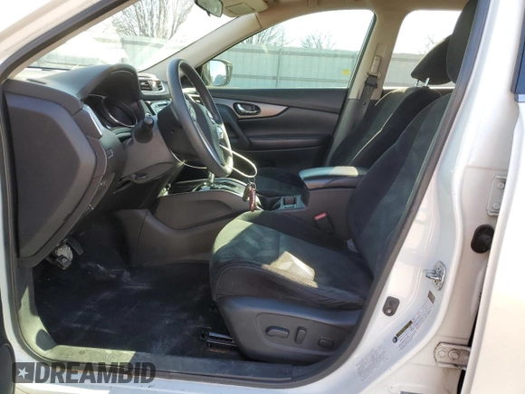 2016 Nissan Rogue SL with VIN 5N1AT2MV7GC779415, listed as a Copart auction lot 46670935 with 177,210 mi miles and Salvage Title. Bid and sale history available at DreamBid. Image 7.