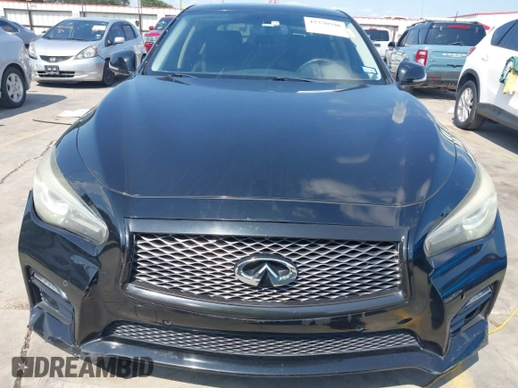 2014 Infiniti Q50 Sport with VIN JN1BV7AP0EM678832, listed as a IAAI auction lot 42370598 with 126,871 mi miles and . Bid and sale history available at DreamBid. Image 13.