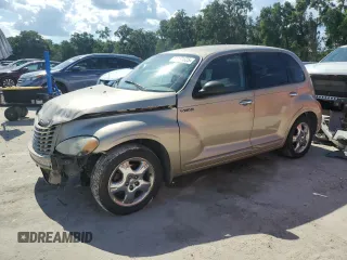 2002 Chrysler PT Cruiser Touring with VIN 3C4FY58B22T303986, listed as a Copart auction lot 61161625 with 136,045 mi miles and Salvage title. Bid and sale history available at DreamBid. Image 1.