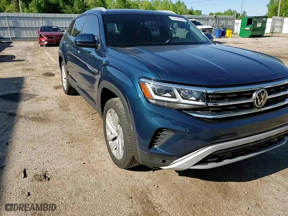 2020 Volkswagen Atlas Cross Sport 2.0T SE w/Technology with VIN 1V25C2CA5LC205330, listed as a Copart auction lot 51754254 with 74,562 mi miles and Salvage Title. Bid and sale history available at carsss.com. Image 12.