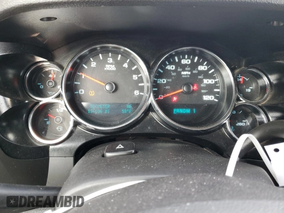 2011 Chevrolet Silverado 2500HD LT with VIN 1GC1CXEG0BF159188, listed as a Copart auction lot 43047435 with 136,606 mi miles and Salvage Title. Bid and sale history available at carsss.com. Image 9.