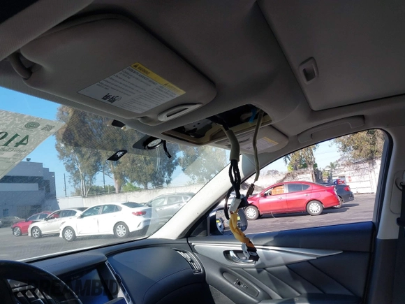 2020 Infiniti Q50 Edition 30 with VIN JN1EV7APXLM202808, listed as a IAAI auction lot 41988781 with 85,233 mi miles and . Bid and sale history available at DreamBid. Image 6.