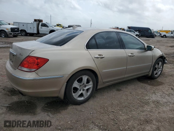 2006 Acura RL z VIN JH4KB16576C008162, wystawiony jako Copart lot #51801115 z przebiegiem Nie podano mil oraz Szkoda całkowita • Salvage title. Historia ofert i sprzedaży dostępna na DreamBid. Obrazek 3.