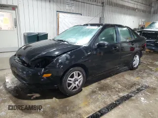 2002 Ford Focus SE with VIN 1FAFP34P32W112456, listed as a Copart auction lot 44006775 with 153,537 mi miles and Salvage Title. Bid and sale history available at carsss.com. Image 1.