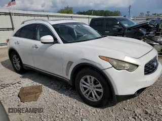 2010 Infiniti FX35 with VIN JN8AS1MUXAM800305, listed as a Copart auction lot 61742114 with 172,274 mi miles and Salvage Title. Bid and sale history available at carsss.com. Image 4.