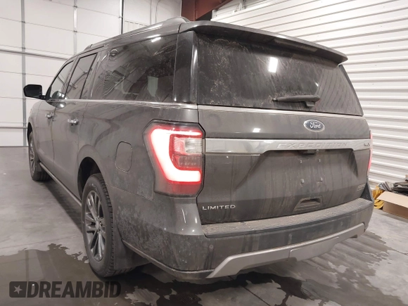 2019 Ford Expedition Max Limited with VIN 1FMJK2AT5KEA32494, listed as a IAAI auction lot 41757990 with 132,255 mi miles and . Bid and sale history available at DreamBid. Image 3.