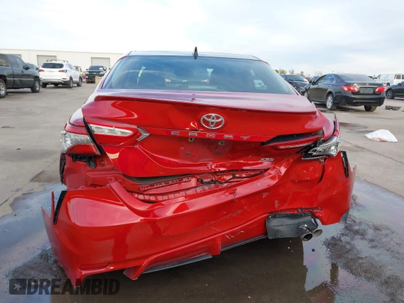 2019 Toyota Camry XSE with VIN 4T1B61HK0KU233466, listed as a IAAI auction lot 41035953 with 122,384 mi miles. Bid and sale history available at carsss.com. Image 6.