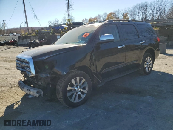 2010 Toyota Sequoia Ltd with VIN 5TDJY5G1XAS034017, listed as a Copart auction lot 79658644 with 196,643 mi miles and Salvage Title. Bid and sale history available at carsss.com. Image 1.