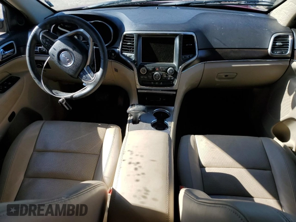 2014 Jeep Grand Cherokee Limited with VIN 1C4RJEBM6EC433412, listed as a Copart auction lot 55397645 with 52,941 mi miles and Salvage Title. Bid and sale history available at DreamBid. Image 8.