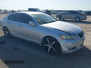 2006 Lexus GS 300 z VIN JTHBH96S265021568, wystawiony jako IAAI lot #41997663 z przebiegiem 141 116 mil mil oraz . Historia ofert i sprzedaży dostępna na DreamBid. Obrazek 1.