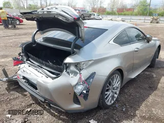 2019 Lexus RC with VIN JTHS85BC3K5005168, listed as a IAAI auction lot 42052239 with 58,976 mi miles. Bid and sale history available at carsss.com. Image 4.
