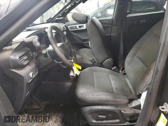2022 Ford Police Interceptor Utility z VIN 1FM5K8AW1NNA01987, wystawiony jako Copart lot #45993075 z przebiegiem 58 342 mil mil oraz Szkody całkowita. Historia ofert i sprzedaży dostępna na DreamBid. Obrazek 7.