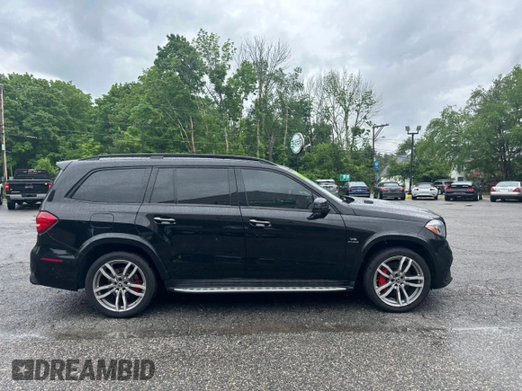 2018 Mercedes-Benz GLS with VIN 4JGDF7FE1JB078557, listed as a Copart auction lot 43861705 with 78,255 mi miles and Clean Title. Bid and sale history available at carsss.com. Image 3.