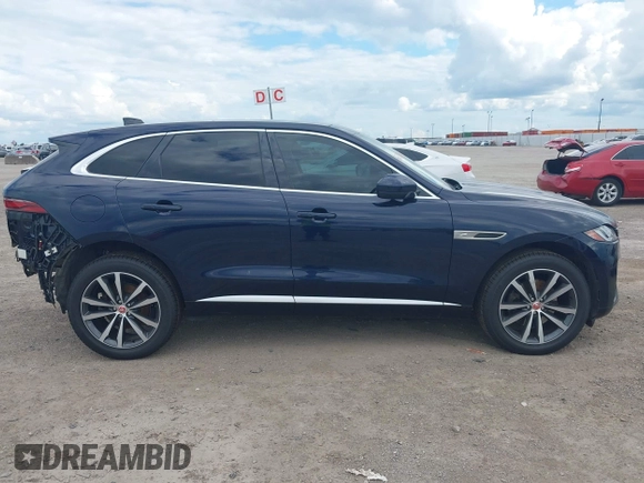 2023 Jaguar F-Pace S with VIN SADCJ2EX1PA705510, listed as a IAAI auction lot 42238630 with 38,935 mi miles and . Bid and sale history available at DreamBid. Image 13.