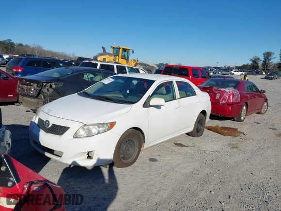 2010 Toyota Corolla with VIN JTDBU4EE3A9119019, listed as a IAAI auction lot 41366230 with 246,376 mi miles and . Bid and sale history available at DreamBid. Image 2.