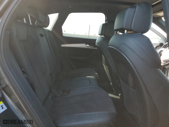 2020 Audi SQ5 Premium with VIN WA1A4AFY9L2001730, listed as a Copart auction lot 74846564 with 37,603 mi miles and Salvage Title. Bid and sale history available at carsss.com. Image 10.