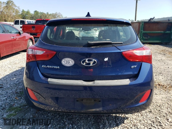 2013 Hyundai Elantra GT with VIN KMHD35LE5DU083013, listed as a Copart auction lot 75081804 with 135,446 mi miles and Salvage Title. Bid and sale history available at carsss.com. Image 6.