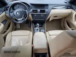 2013 BMW X3 xDrive28i with VIN 5UXWX9C55D0A23234, listed as a Copart auction lot 56388885 with 112,050 mi miles and Clean Title. Bid and sale history available at DreamBid. Image 8.