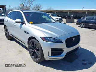 2017 Jaguar F-Pace 35t R-Sport с VIN SADCL2BV9HA099355, выставлен на аукционе IAAI как лот 41717280 с пробегом 120 950 миль миль и . История ставок и продаж доступна на DreamBid. Изображение 1.