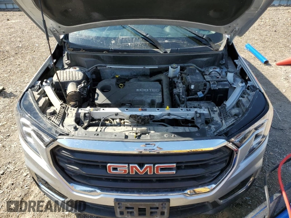 2022 GMC Terrain SLE z VIN 3GKALMEV1NL209768, wystawiony jako Copart lot #52562965 z przebiegiem 60 716 mil mil oraz Szkoda całkowita • Salvage title. Historia ofert i sprzedaży dostępna na DreamBid. Obrazek 12.