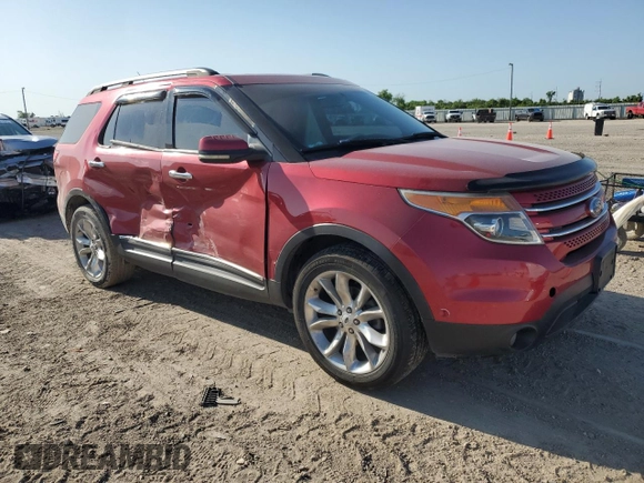2012 Ford Explorer Limited with VIN 1FMHK7F88CGA82585, listed as a Copart auction lot 52578415 with 168,250 mi miles and Salvage Title. Bid and sale history available at DreamBid. Image 4.