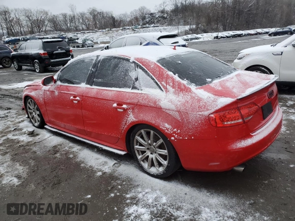 2012 Audi A4 Premium Plus с VIN WAUHFAFL6CN000985, выставлен на аукционе Copart как лот 85848214 с пробегом 126 407 миль миль и Списание • Salvage title. История ставок и продаж доступна на DreamBid. Изображение 2.