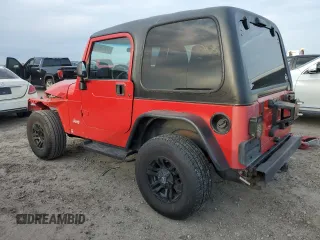 1999 Jeep Wrangler SE with VIN 1J4FY29P7XP410255, listed as a Copart auction lot 47207675 with 181,946 mi miles and Salvage Title. Bid and sale history available at carsss.com. Image 2.
