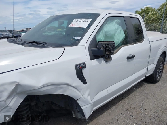 2021 Ford F-150 XL with VIN 1FTEX1CP7MFA52910, listed as a IAAI auction lot 42506488 with 99,607 mi miles and . Bid and sale history available at DreamBid. Image 15.