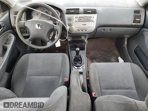 2004 Honda Civic Hybrid with VIN JHMES95624S010524, listed as a Copart auction lot 87261204 with 286,100 mi miles and Salvage Title. Bid and sale history available at carsss.com. Image 8.
