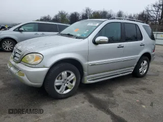 2005 Mercedes-Benz M-Class 5.0L with VIN 4JGAB75E55A526309, listed as a Copart auction lot 51478095 with 185,992 mi miles and Clean Title. Bid and sale history available at carsss.com. Image 1.