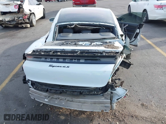 2020 Porsche Taycan 4S with VIN WP0AB2Y19LSA52181, listed as a IAAI auction lot 41467297 with 5,205 mi miles and . Bid and sale history available at DreamBid. Image 6.