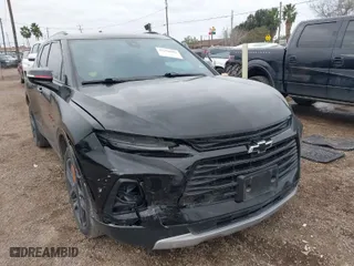 2022 Chevrolet Blazer LT with VIN 3GNKBCR41NS196452, listed as a IAAI auction lot 41354492 with 35,394 mi miles. Bid and sale history available at carsss.com. Image 1.