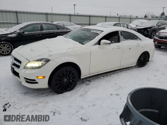2013 Mercedes-Benz CLS-Class CLS 550 with VIN WDDLJ9BB9DA078912, listed as a Copart auction lot 88276815 with 99,517 mi miles and Salvage Title. Bid and sale history available at carsss.com. Image 1.