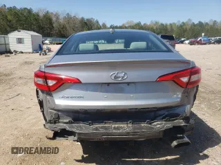 2017 Hyundai Sonata 2.4L with VIN 5NPE24AFXHH485093, listed as a Copart auction lot 50916775 with 182,458 mi miles and Salvage Title. Bid and sale history available at carsss.com. Image 6.