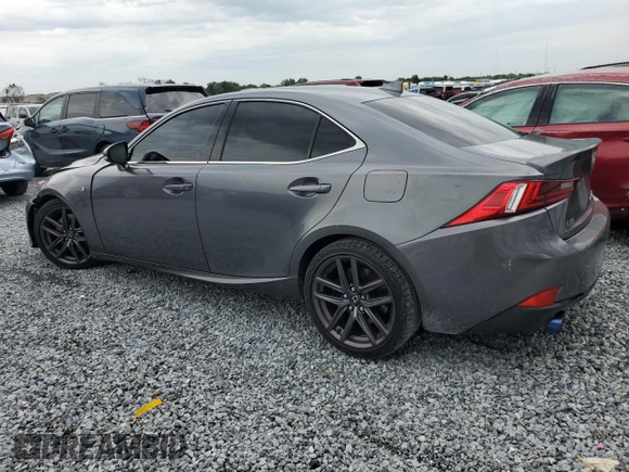2015 Lexus IS 350 with VIN JTHCE1D24F5006684, listed as a Copart auction lot 59406345 with 116,651 mi miles and Salvage title. Bid and sale history available at DreamBid. Image 2.