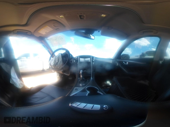 2015 Infiniti Q50 with VIN JN1BV7AR1FM407913, listed as a IAAI auction lot 42176827 with 110,969 mi miles and . Bid and sale history available at DreamBid. Image 18.