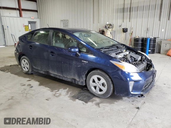 2013 Toyota Prius One with VIN JTDKN3DUXD1732791, listed as a Copart auction lot 51129815 with 150,105 mi miles and Salvage Title. Bid and sale history available at carsss.com. Image 4.