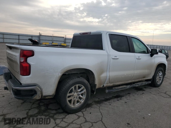 2021 Chevrolet Silverado 1500 LT with VIN 3GCUYDET0MG416572, listed as a Copart auction lot 85577294 with 45,033 mi miles and Salvage Title. Bid and sale history available at carsss.com. Image 3.