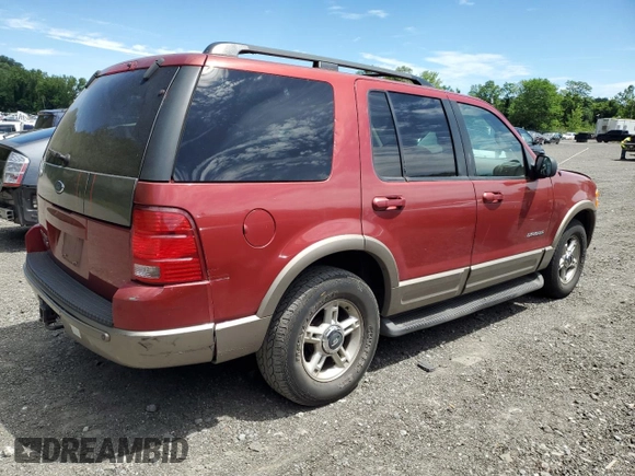 2002 Ford Explorer Eddie Bauer с VIN 1FMDU74EX2ZB02307, выставлен на аукционе Copart как лот 64979625 с пробегом Не указан миль и Чистый • Clean title. История ставок и продаж доступна на DreamBid. Изображение 3.