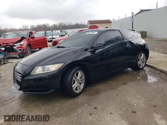 2011 Honda CR-Z with VIN JHMZF1C43BS001014, listed as a Copart auction lot 80738864 with 187,246 mi miles and Non Repairable. Bid and sale history available at carsss.com. Image 1.