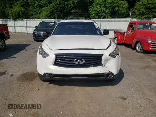 2016 Infiniti QX70 z VIN JN8CS1MU4GM670023, wystawiony jako Copart lot #59185875 z przebiegiem 123 880 mil mil oraz Szkoda całkowita • Salvage title. Historia ofert i sprzedaży dostępna na DreamBid. Obrazek 5.