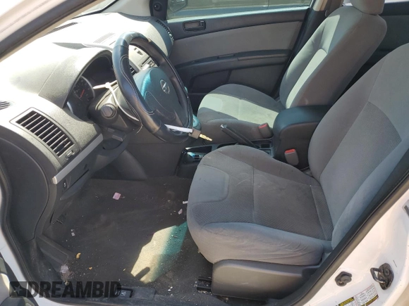 2012 Nissan Sentra S with VIN 3N1AB6AP9CL616383, listed as a Copart auction lot 51924265 with 168,147 mi miles and Salvage Title. Bid and sale history available at DreamBid. Image 7.