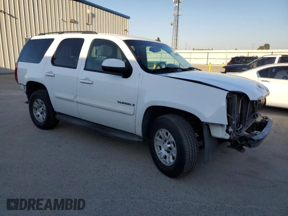 2007 GMC Yukon SLE w/3SA with VIN 1GKFC13C27R341102, listed as a Copart auction lot 46651705 with 185,219 mi miles and Salvage Title. Bid and sale history available at carsss.com. Image 4.